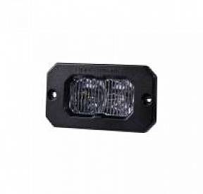 Врезной противотуманный белый LED-модуль SS2 Sport SAE с янтарной подсветкой